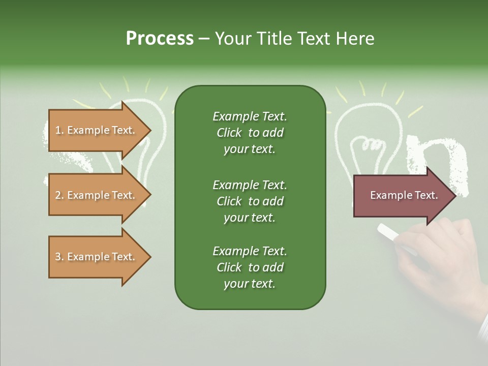 Work Background Touch PowerPoint Template