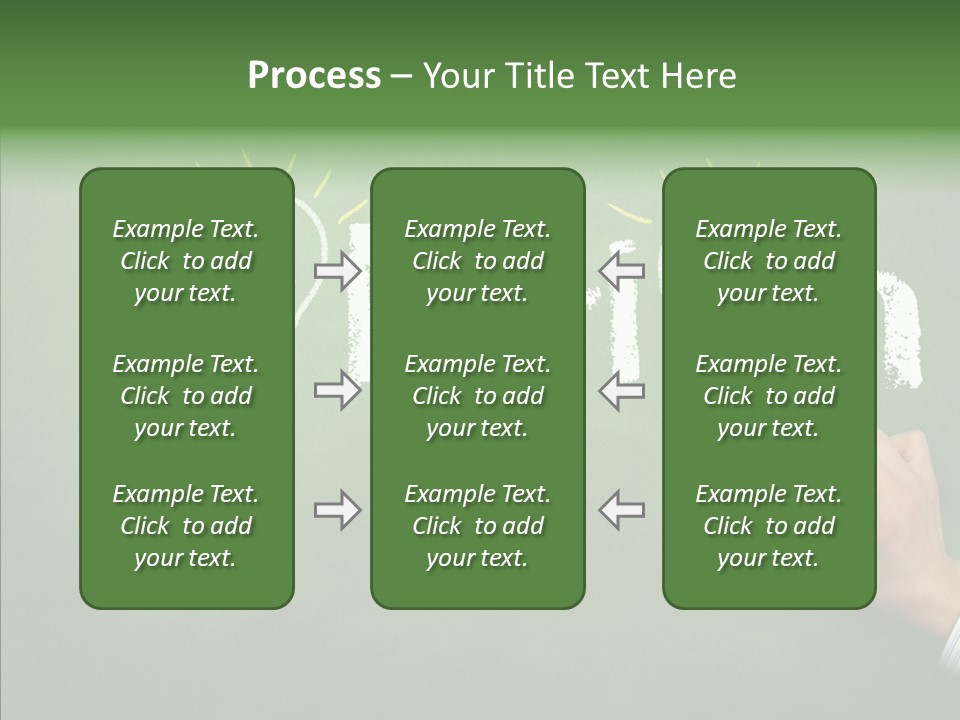 Work Background Touch PowerPoint Template