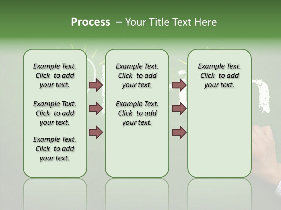 Work Background Touch PowerPoint Template
