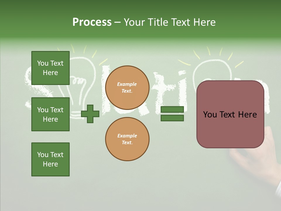 Work Background Touch PowerPoint Template