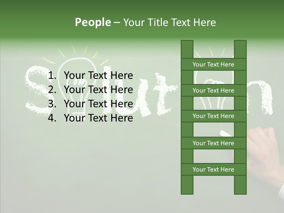 Work Background Touch PowerPoint Template