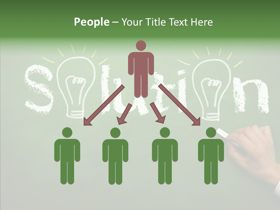 Work Background Touch PowerPoint Template