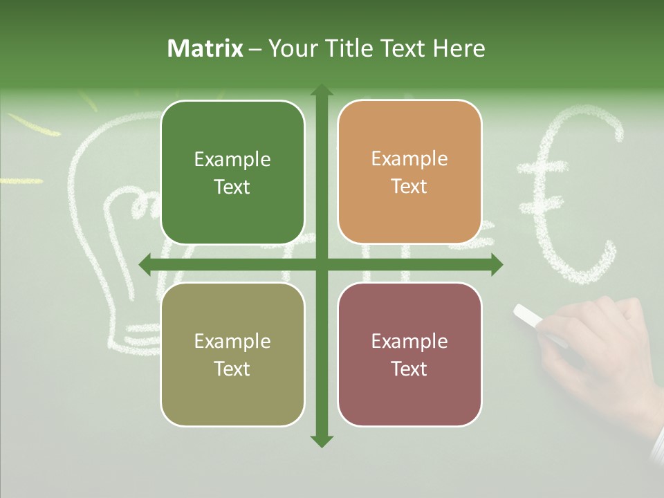 Arbeit Selbstuendig Geld PowerPoint Template