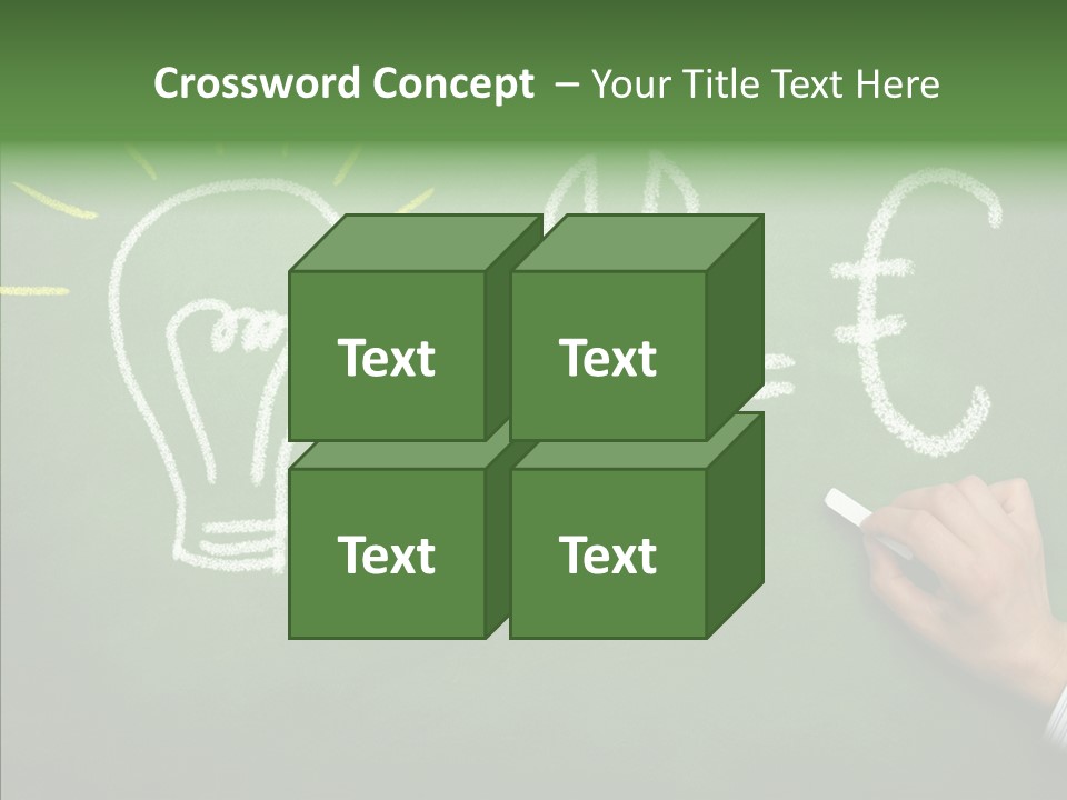 Arbeit Selbstuendig Geld PowerPoint Template