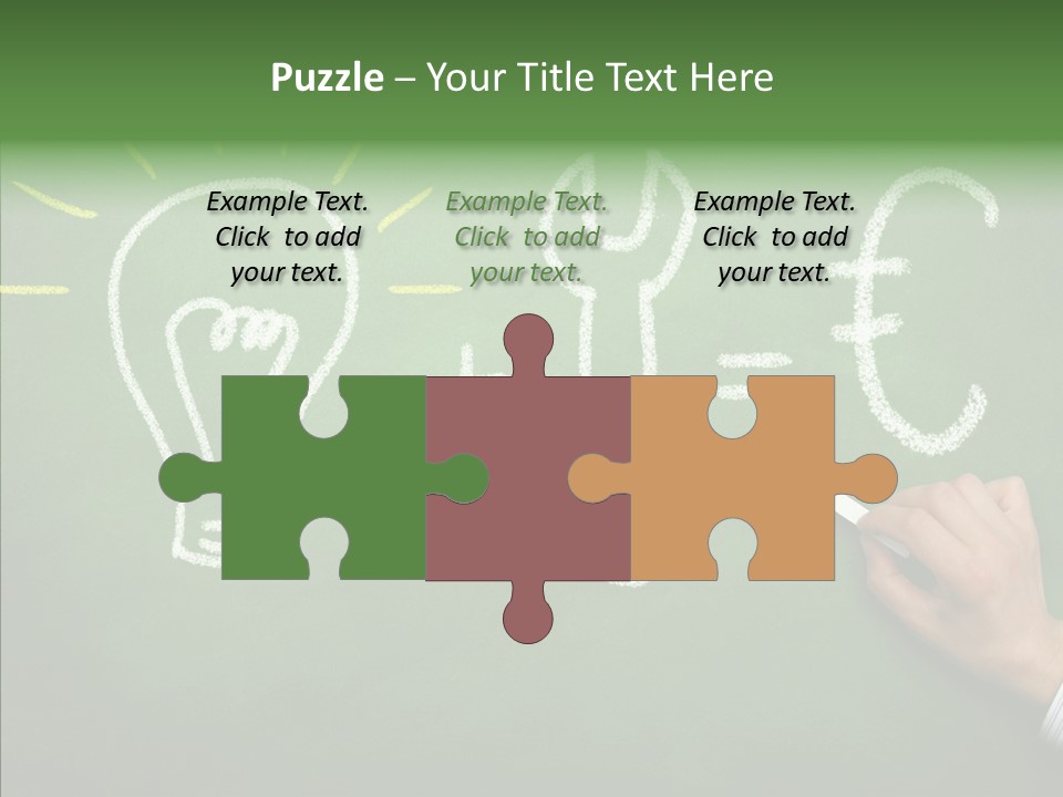 Arbeit Selbstuendig Geld PowerPoint Template