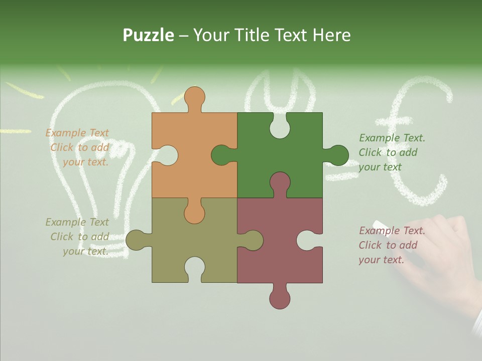 Arbeit Selbstuendig Geld PowerPoint Template