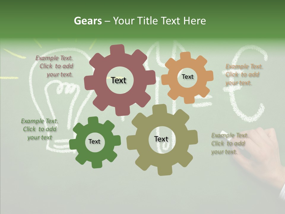 Arbeit Selbstuendig Geld PowerPoint Template