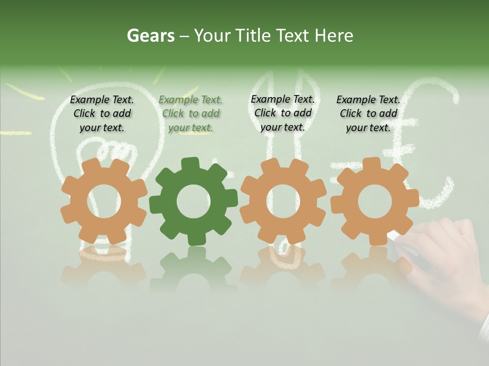 Arbeit Selbstuendig Geld PowerPoint Template