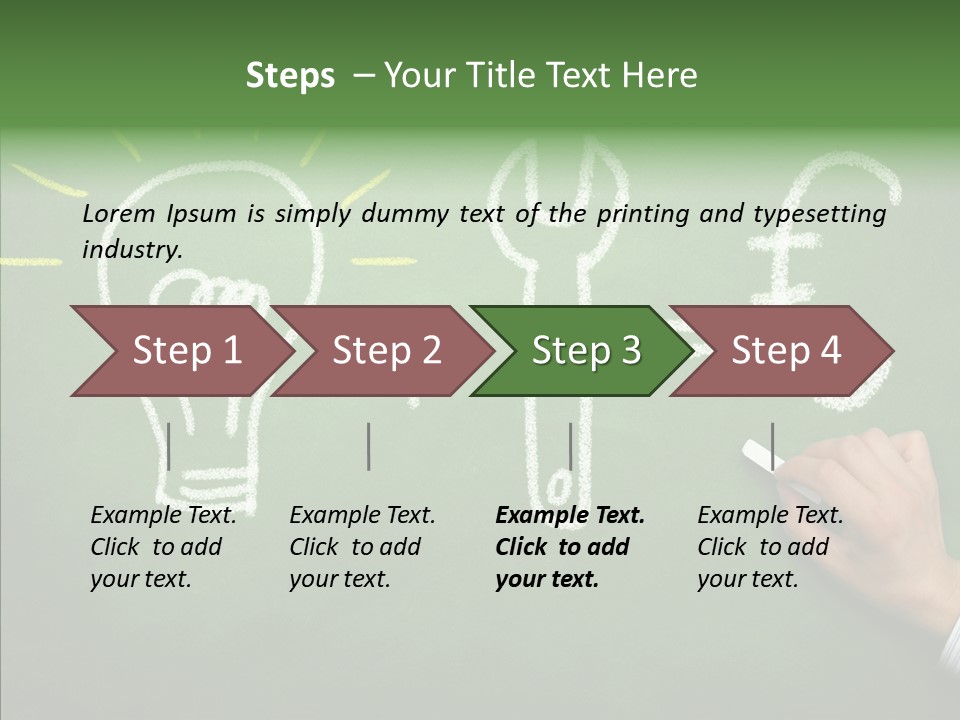 Arbeit Selbstuendig Geld PowerPoint Template