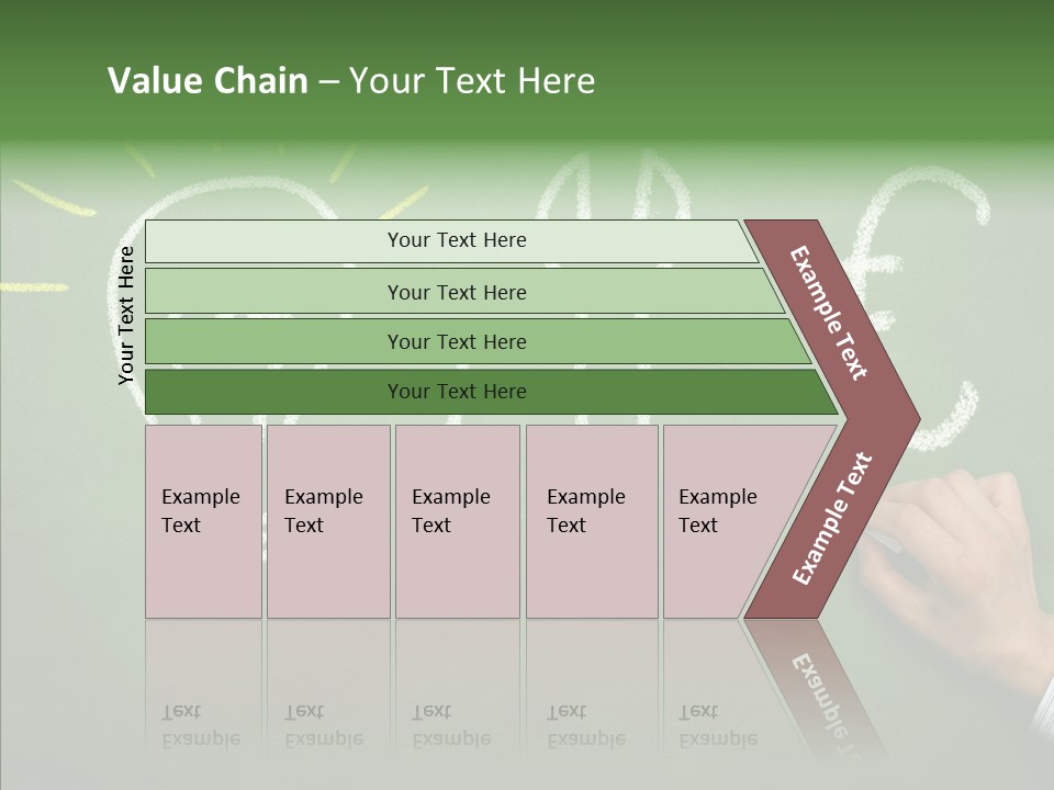 Arbeit Selbstuendig Geld PowerPoint Template