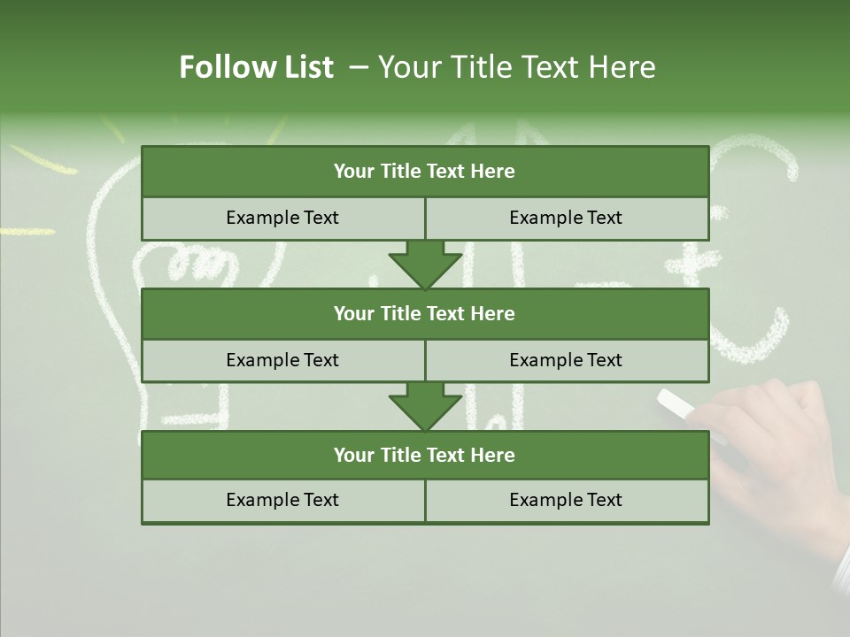 Arbeit Selbstuendig Geld PowerPoint Template
