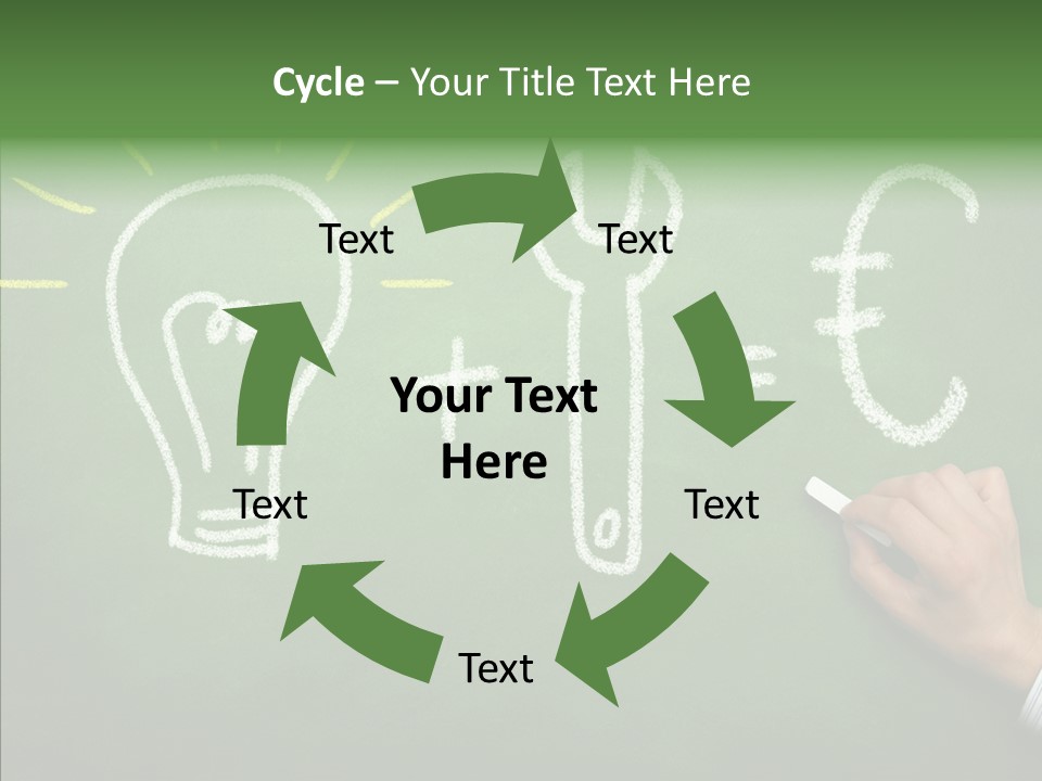 Arbeit Selbstuendig Geld PowerPoint Template