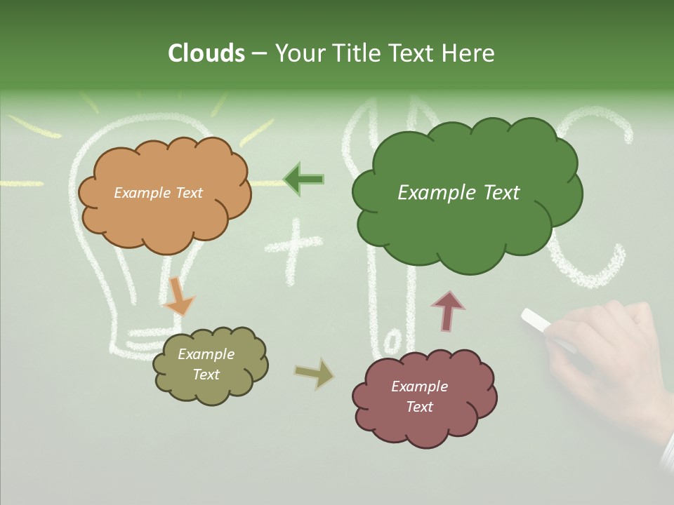 Arbeit Selbstuendig Geld PowerPoint Template