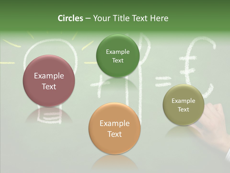 Arbeit Selbstuendig Geld PowerPoint Template