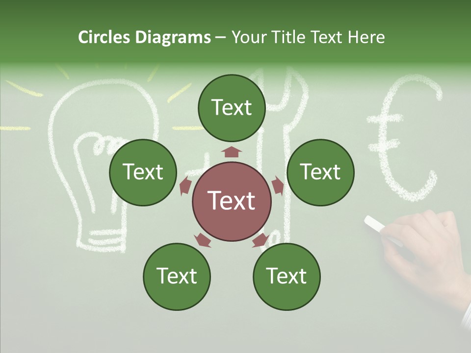 Arbeit Selbstuendig Geld PowerPoint Template
