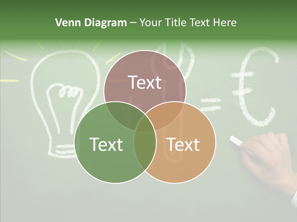 Arbeit Selbstuendig Geld PowerPoint Template