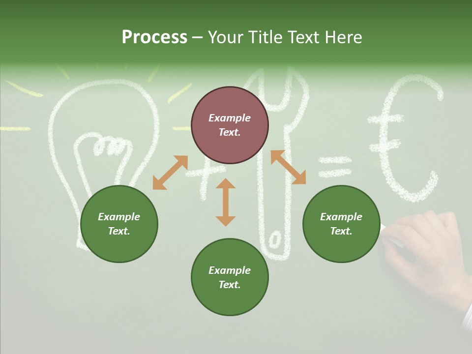 Arbeit Selbstuendig Geld PowerPoint Template