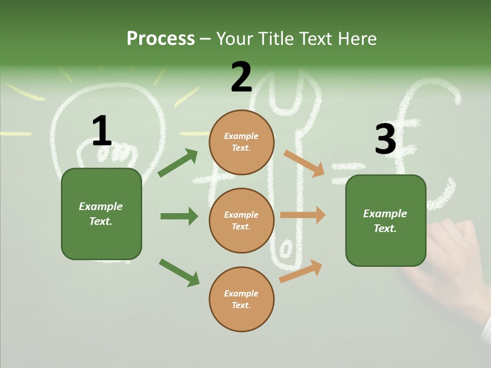 Arbeit Selbstuendig Geld PowerPoint Template