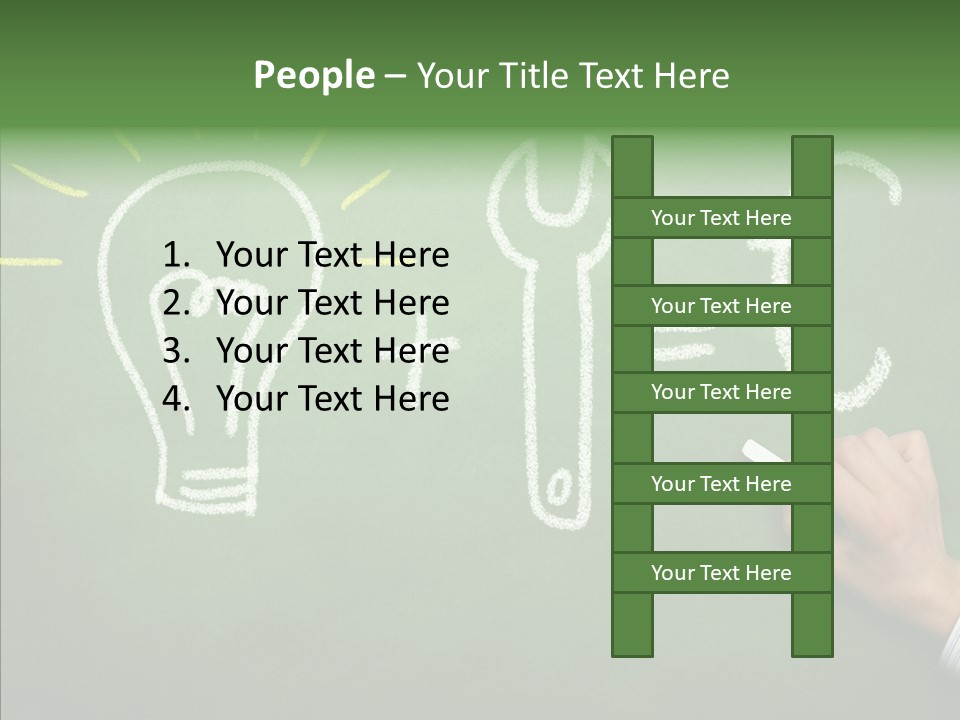 Arbeit Selbstuendig Geld PowerPoint Template