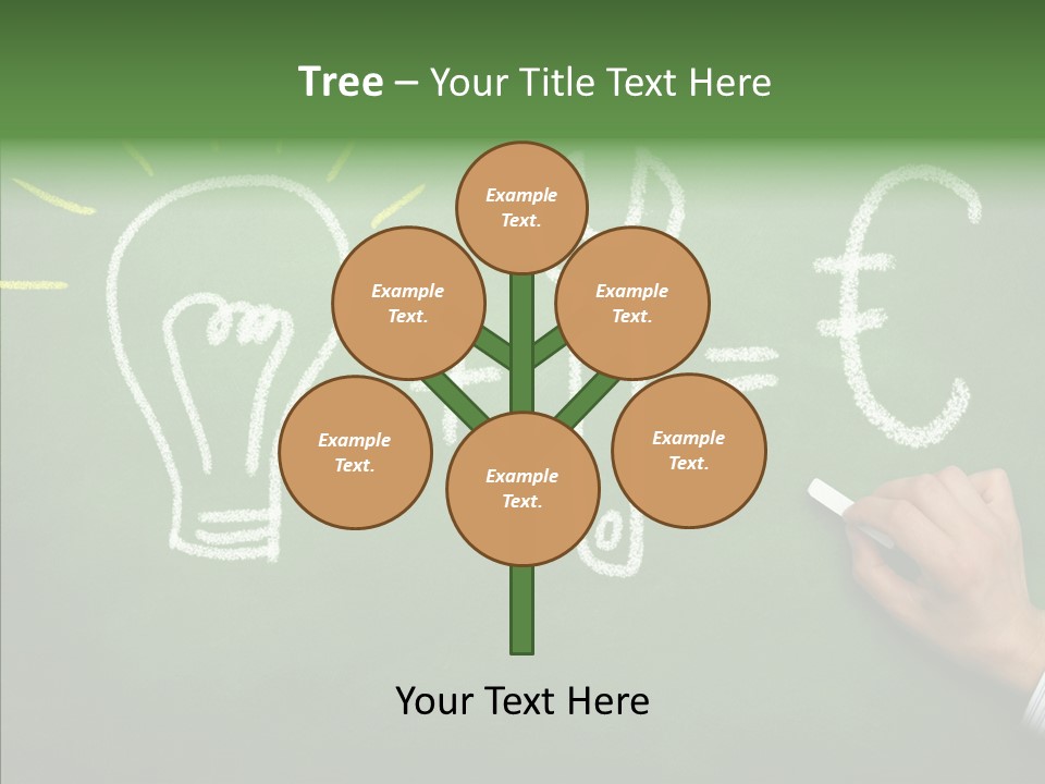 Arbeit Selbstuendig Geld PowerPoint Template