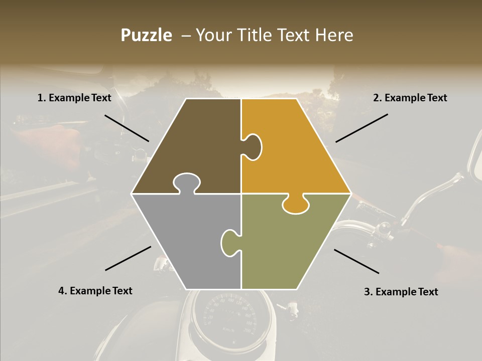 Rider Bar Speed PowerPoint Template