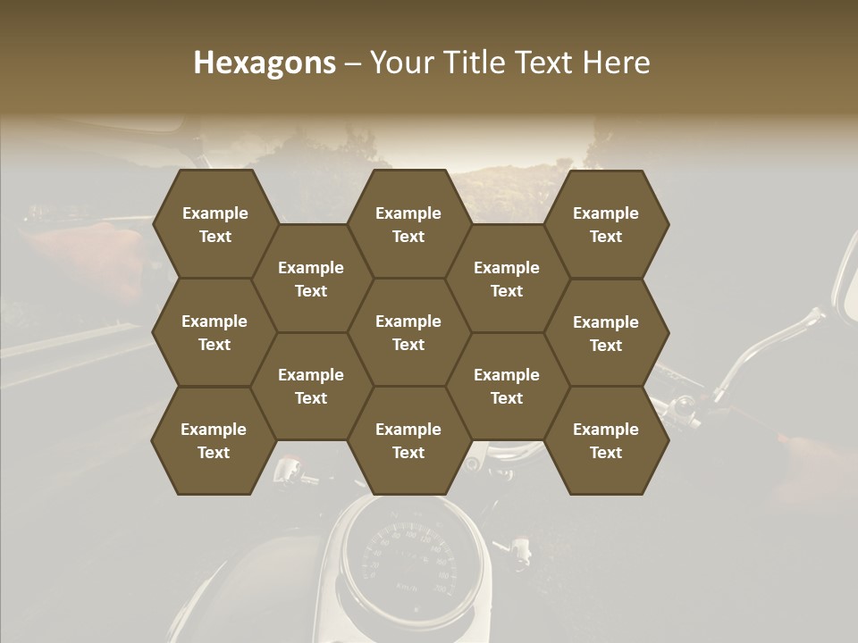 Rider Bar Speed PowerPoint Template