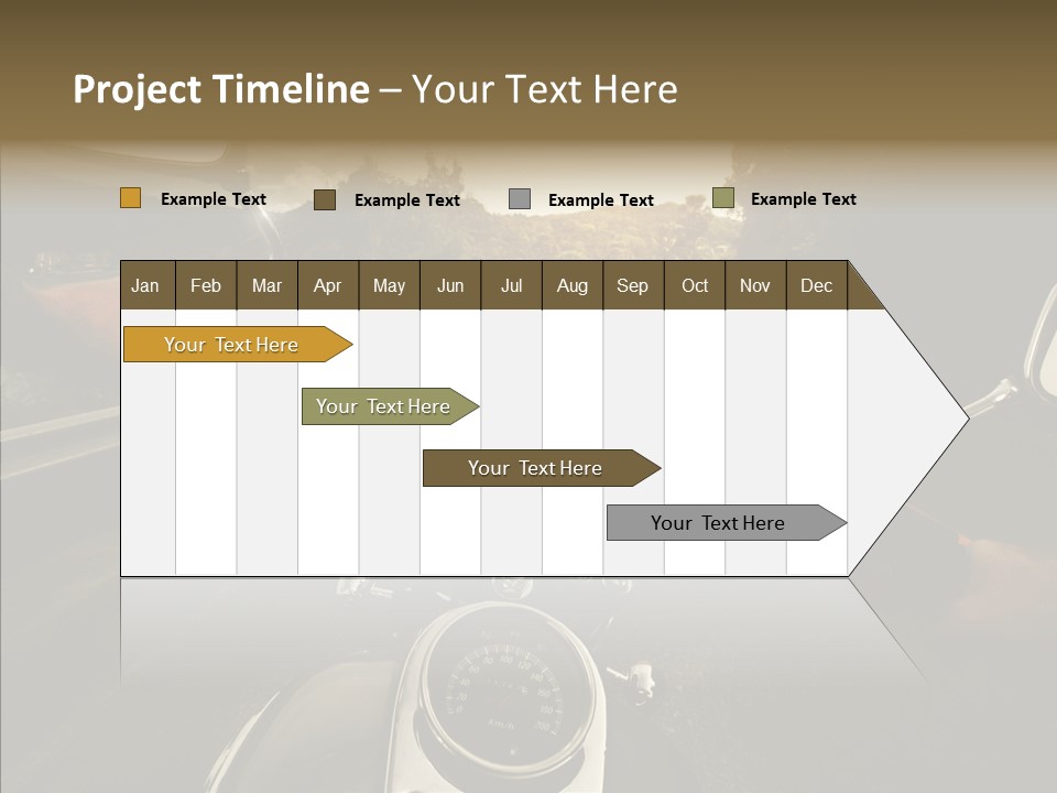 Rider Bar Speed PowerPoint Template