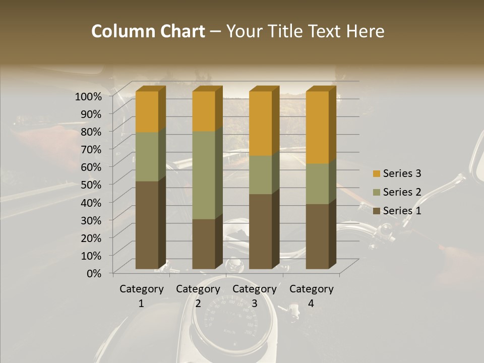 Rider Bar Speed PowerPoint Template