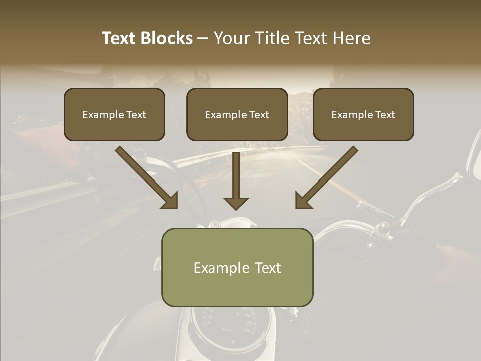 Rider Bar Speed PowerPoint Template