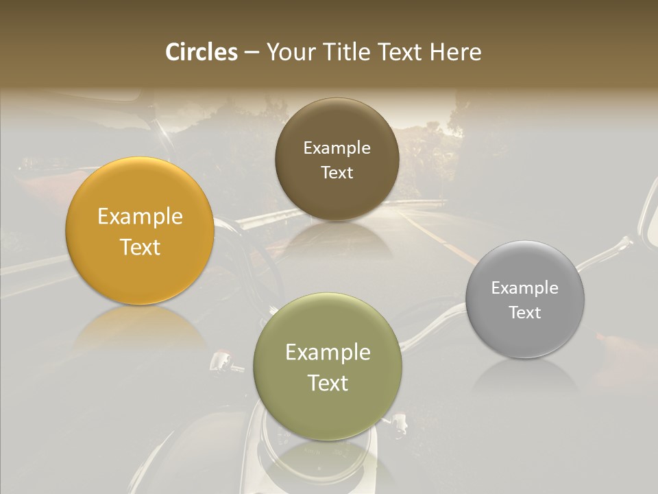 Rider Bar Speed PowerPoint Template
