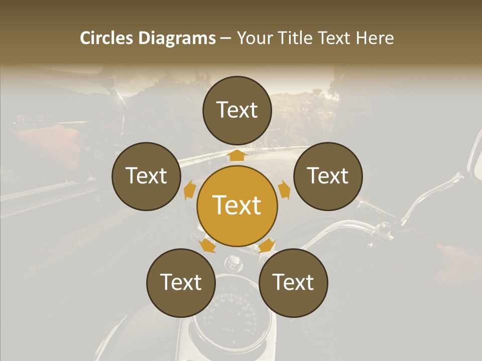 Rider Bar Speed PowerPoint Template