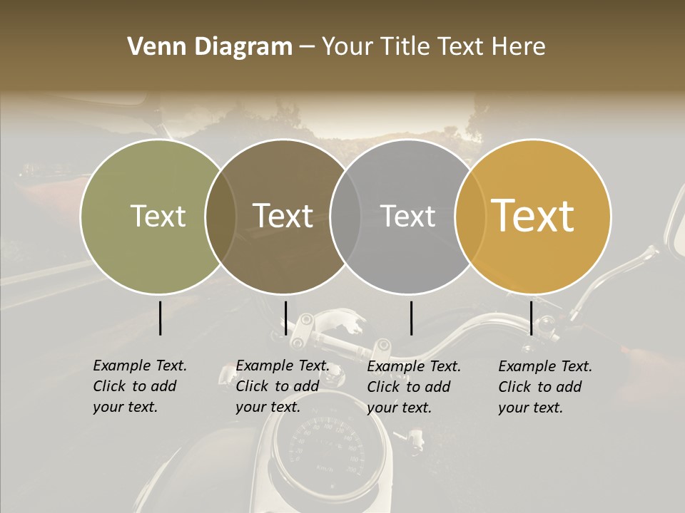 Rider Bar Speed PowerPoint Template