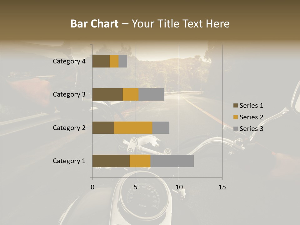 Rider Bar Speed PowerPoint Template