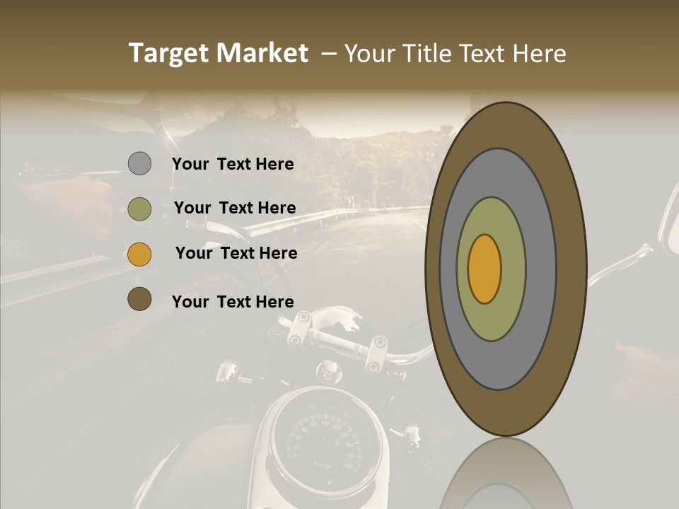 Rider Bar Speed PowerPoint Template