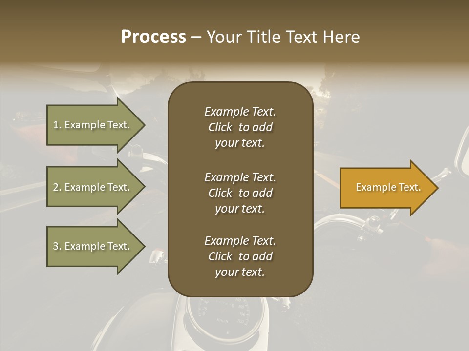 Rider Bar Speed PowerPoint Template