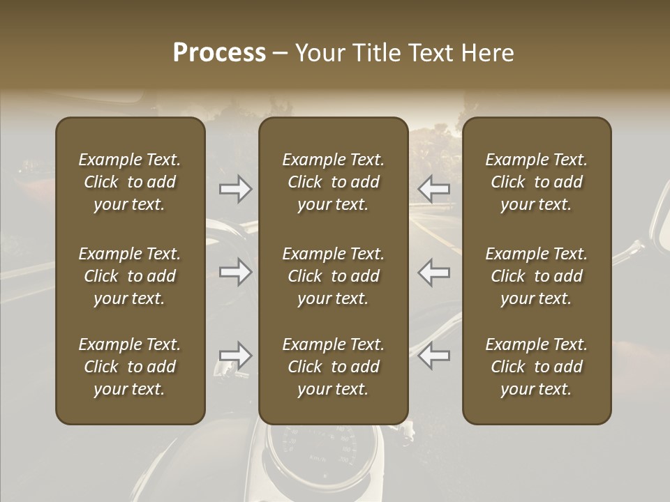 Rider Bar Speed PowerPoint Template