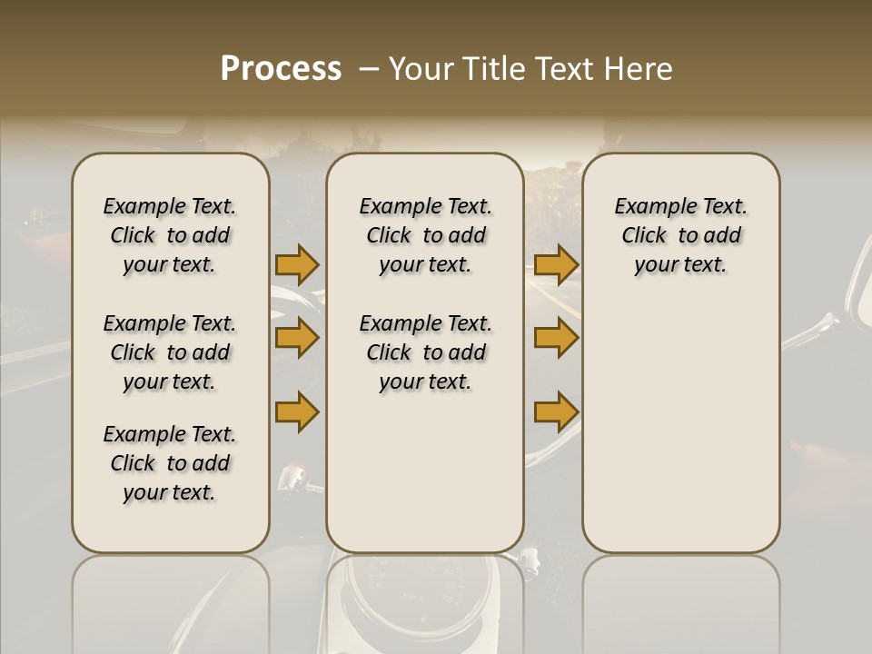 Rider Bar Speed PowerPoint Template