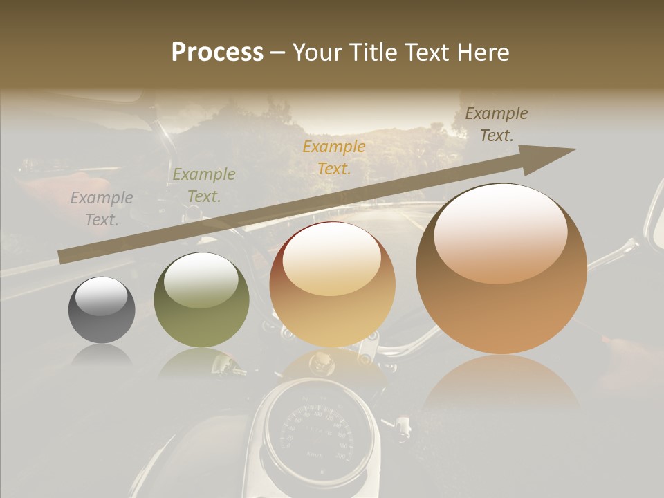Rider Bar Speed PowerPoint Template