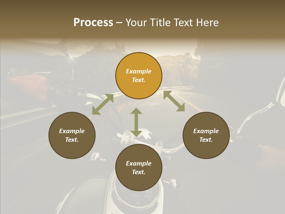 Rider Bar Speed PowerPoint Template