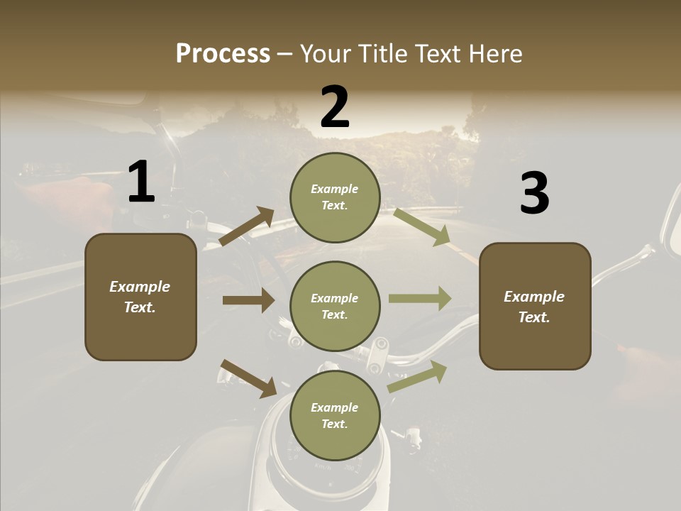 Rider Bar Speed PowerPoint Template