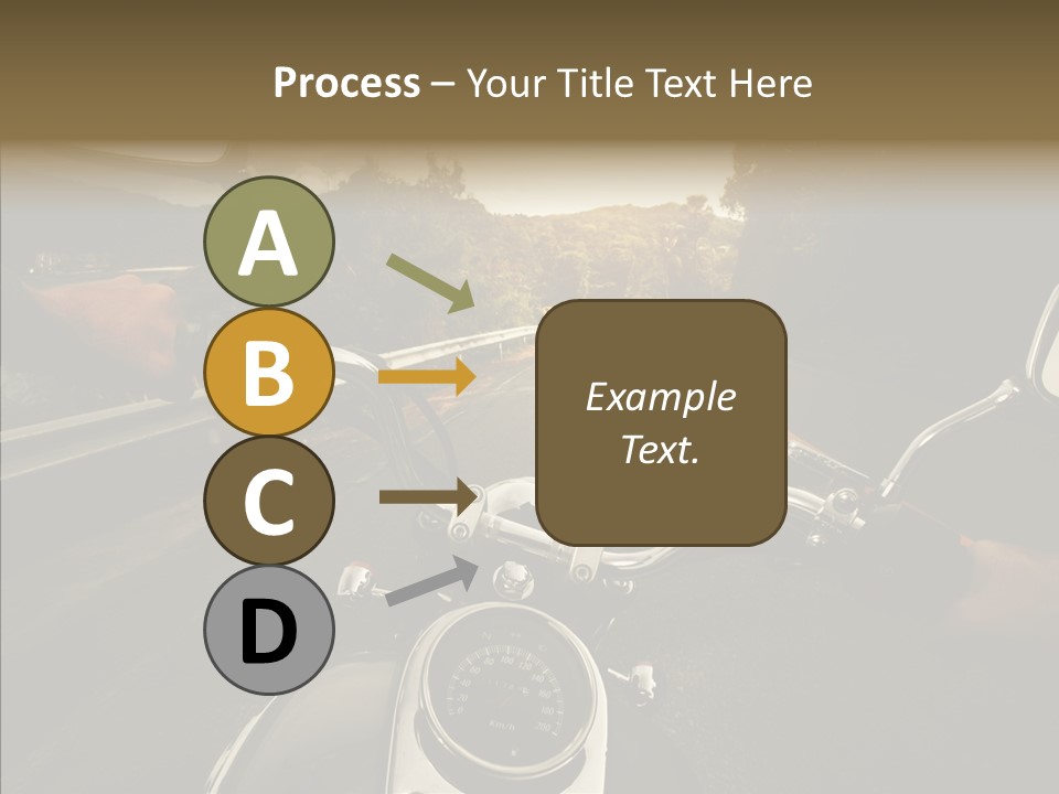 Rider Bar Speed PowerPoint Template