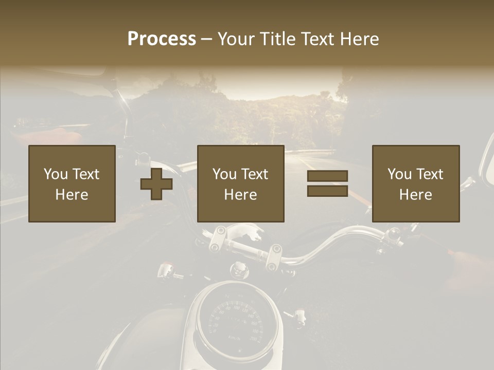 Rider Bar Speed PowerPoint Template