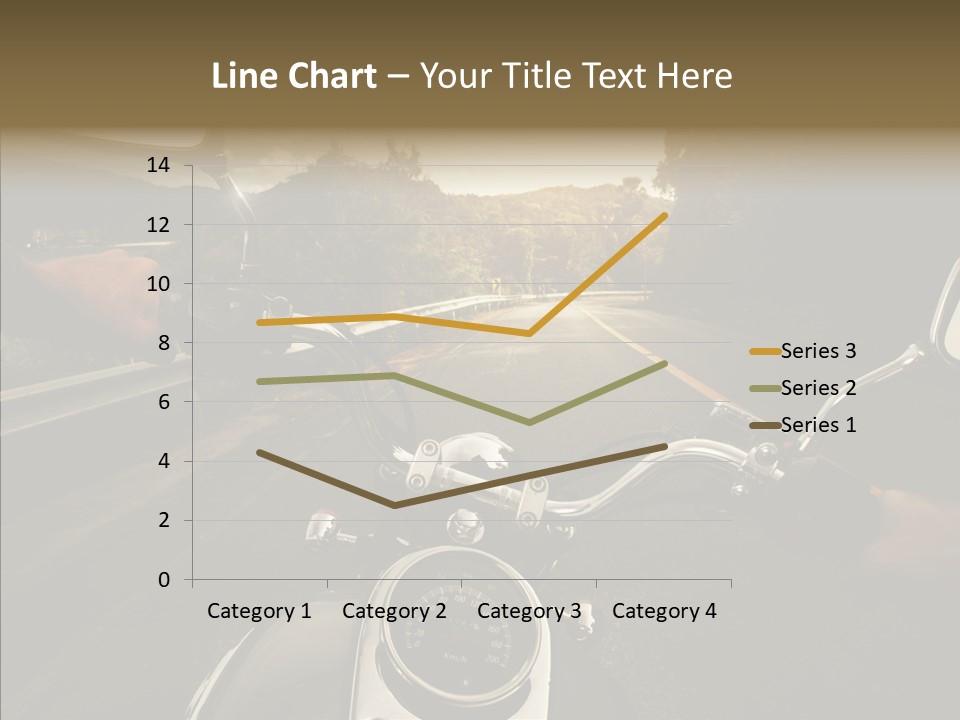 Rider Bar Speed PowerPoint Template