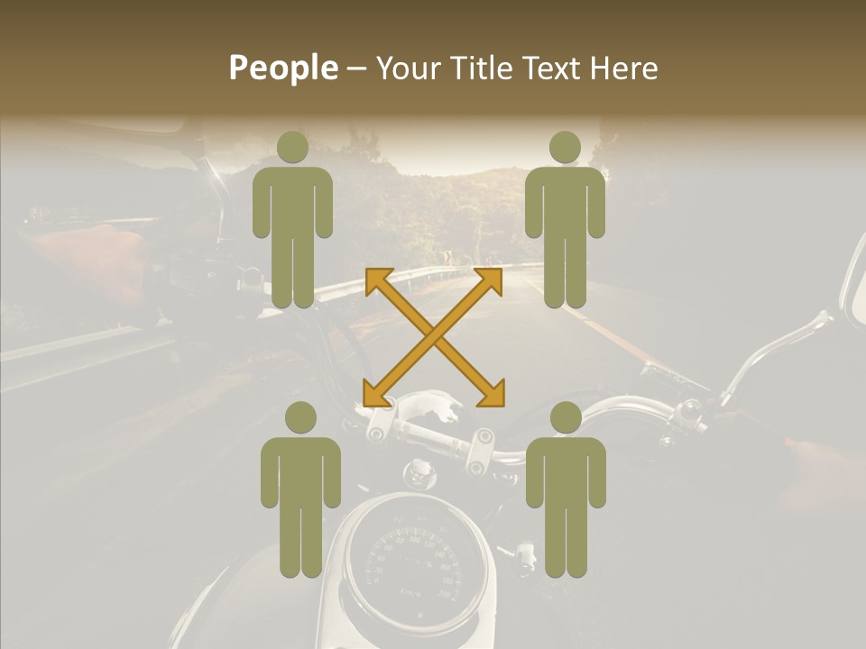 Rider Bar Speed PowerPoint Template