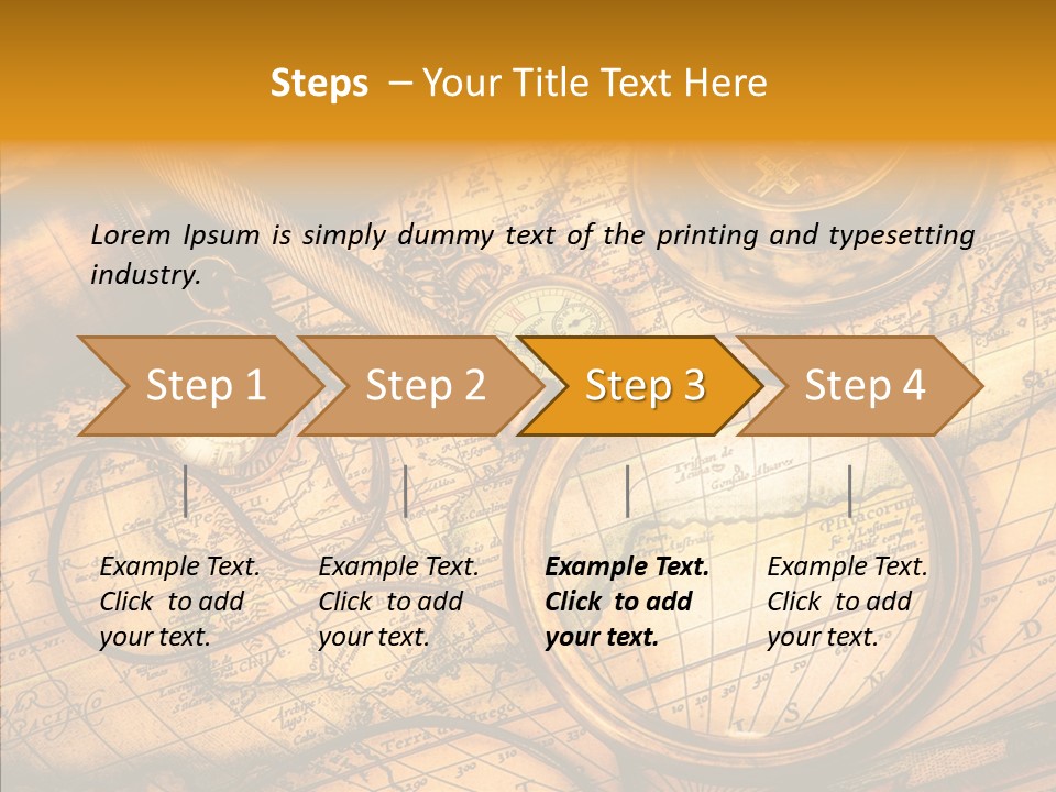Business Journey Travel PowerPoint Template