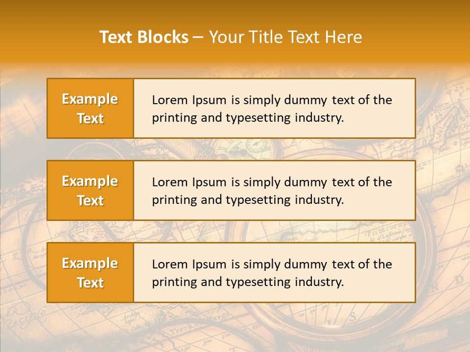 Business Journey Travel PowerPoint Template