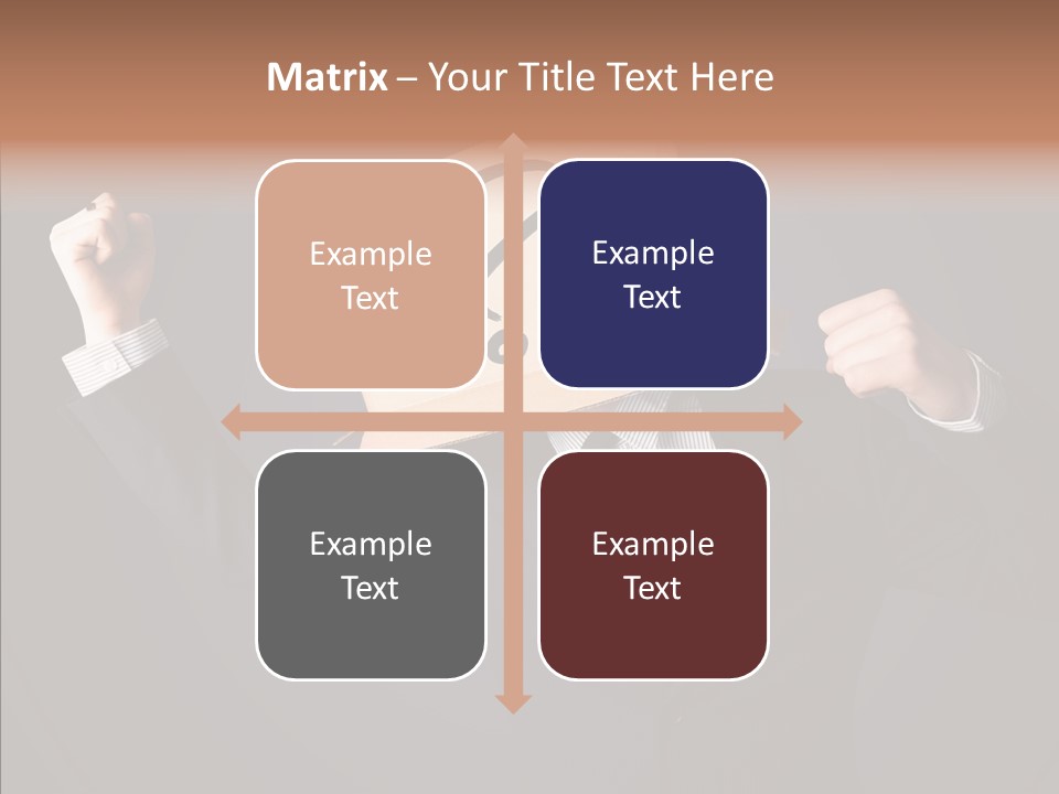 Hiding Drawn Doubt PowerPoint Template