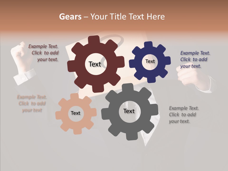 Hiding Drawn Doubt PowerPoint Template