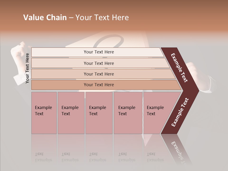 Hiding Drawn Doubt PowerPoint Template