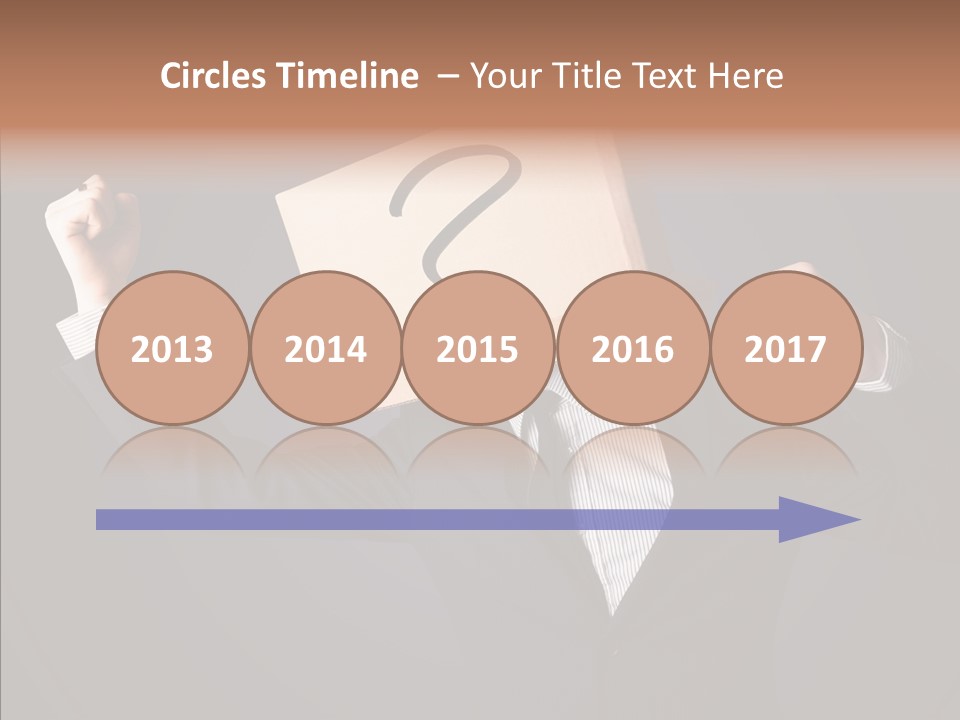 Hiding Drawn Doubt PowerPoint Template